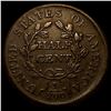 Image 2 : 1806 Draped Bust Half Cent ABOUT UNCIRCULATED