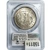 Image 2 : 1891-CC Morgan Silver Dollar PCGS MS62