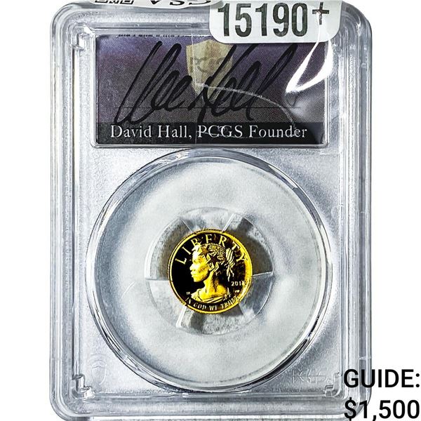 2018-W 1/10oz Gold American Liberty High Relief