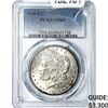 Image 1 : 1890-CC Morgan Silver Dollar PCGS MS63