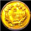 Image 4 : 1878 $3 Gold Piece PCGS MS63