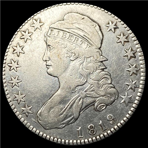 1819 Capped Bust Half Dollar NICELY  CIRCULATED