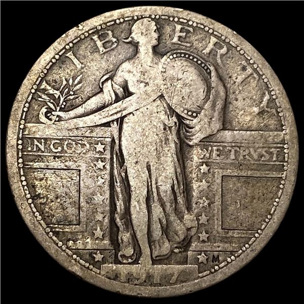 1917 Standing Liberty Quarter LIGHTLY CIRCULATED