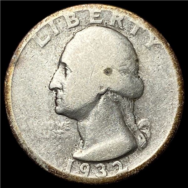 1932-D Silver Washington Quarter LIGHTLY  CIRCULATED
