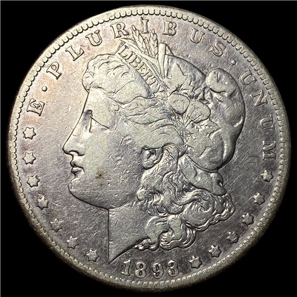 1893-CC Silver Morgan Dollar CLOSELY  UNCIRCULATED