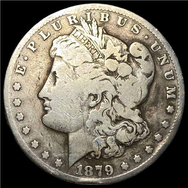 1879-CC Silver Morgan Dollar LIGHTLY  CIRCULATED