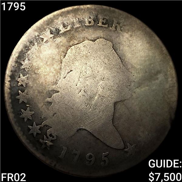 1795 Flowing Hair Half Dollar NICELY CIRCULATED