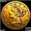 Image 1 : 1854-O $5 Gold Half Eagle HIGH GRADE