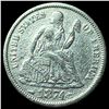 Image 1 : 1874 Silver Seated Liberty Dime CLOSELY  UNCIRCULATED