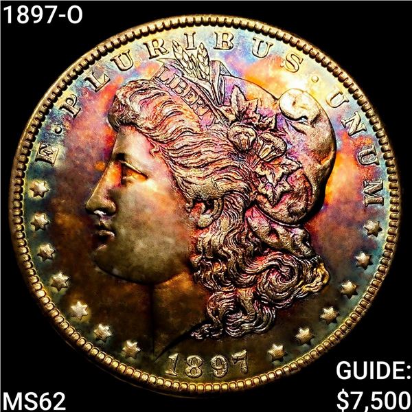 1897-O Morgan Silver Dollar UNCIRCULATED