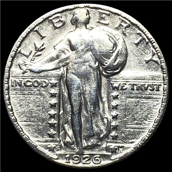 1926-S Standing Liberty Silver Quarter CHOICE  AU