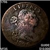 Image 1 : 1796 Draped Bust Large Cent ABOUT UNCIRCULATED