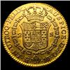 Image 2 : 1790 Spain Gold 2 Escudos UNCIRCULATED