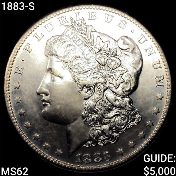 1883-S Morgan Silver Dollar UNCIRCULATED