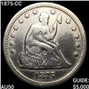 Image 1 : 1875-CC Seated Liberty Quarter CLOSELY UNCIRCULATED