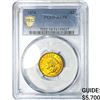 Image 1 : 1874 $3 Gold Indian Princess PCGS AU58