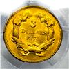 Image 4 : 1874 $3 Gold Indian Princess PCGS AU58