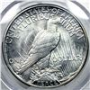 Image 4 : 1921 Silver Peace Dollar PCGS MS62 High Relief