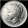 Image 1 : 1921 Silver High Relief Peace Dollar CLOSELY  UNCIRCULATED