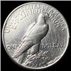 Image 2 : 1921 Silver High Relief Peace Dollar CLOSELY  UNCIRCULATED