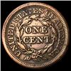 Image 2 : 1853 Braided Hair Large Cent CLOSELY  UNCIRCULATED