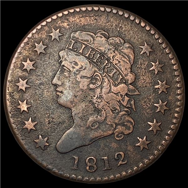 1812 Classic Head Large Cent LIGHTLY  CIRCULATED