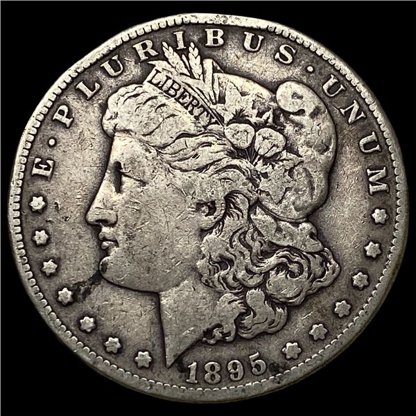 1895-S Silver Morgan Dollar NEARLY  UNCIRCULATED