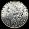 Image 1 : 1887 Silver Morgan Dollar UNCIRCULATED