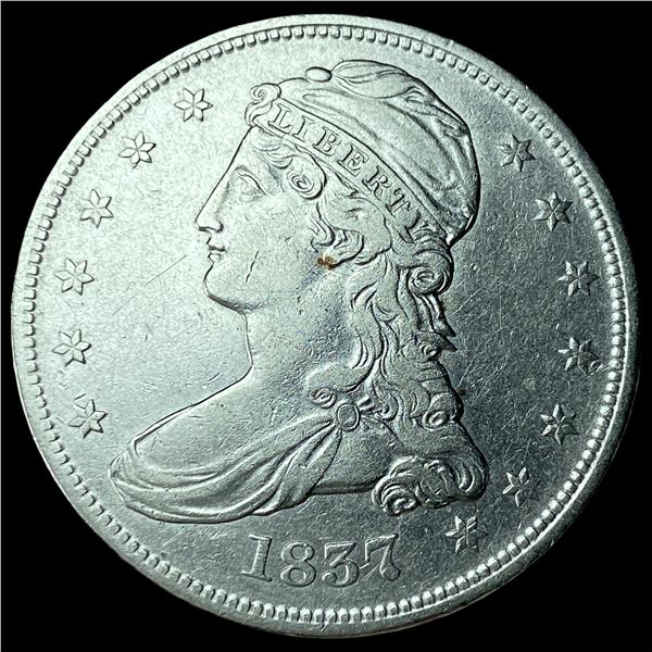 1837 Capped Bust Half Dollar UNCIRCULATED