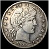 Image 1 : 1909 Silver Barber Half Dollar CLOSELY  UNCIRCULATED