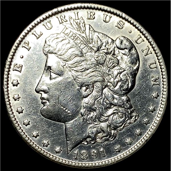 1891-CC Silver Morgan Dollar UNCIRCULATED