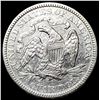 Image 2 : 1877 Silver Seated Liberty Quarter CLOSELY  UNCIRCULATED