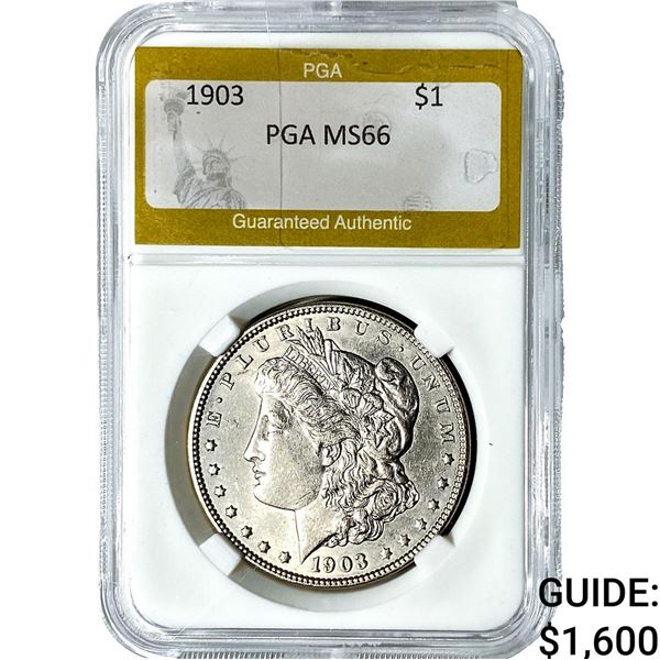 1903 Morgan Silver Dollar PGA MS66