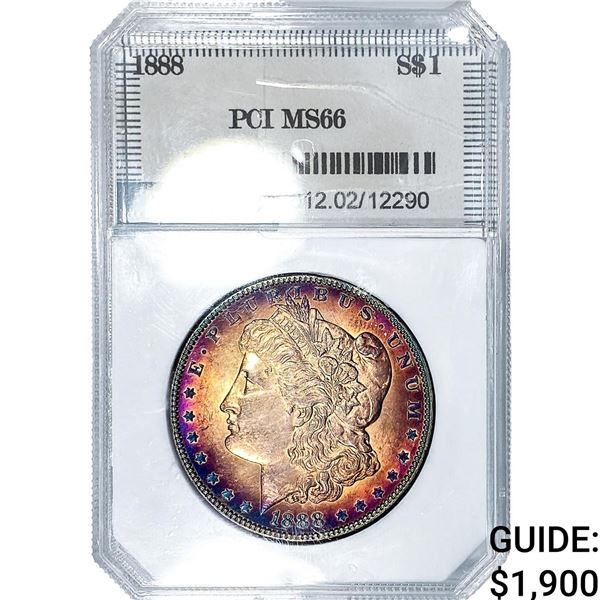 1888 Morgan Silver Dollar PCI MS66