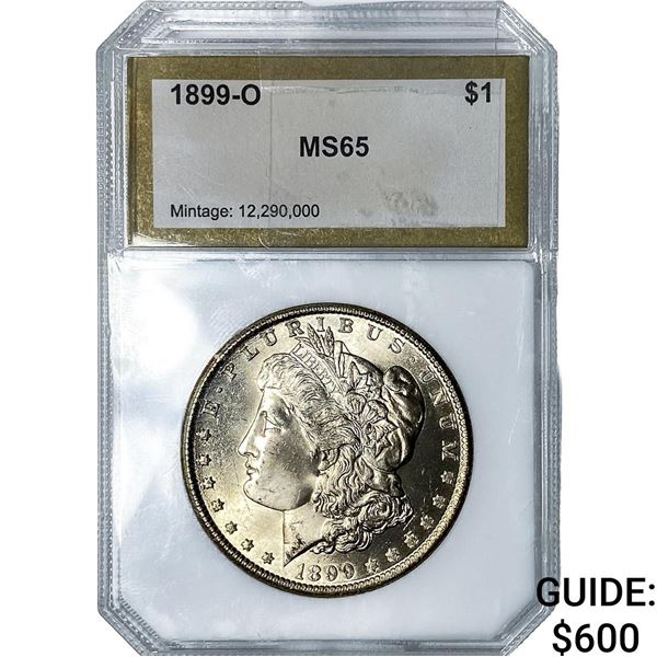 1899-O Morgan Silver Dollar PCI MS65