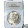 Image 1 : 1891 Morgan Silver Dollar PCS MS66