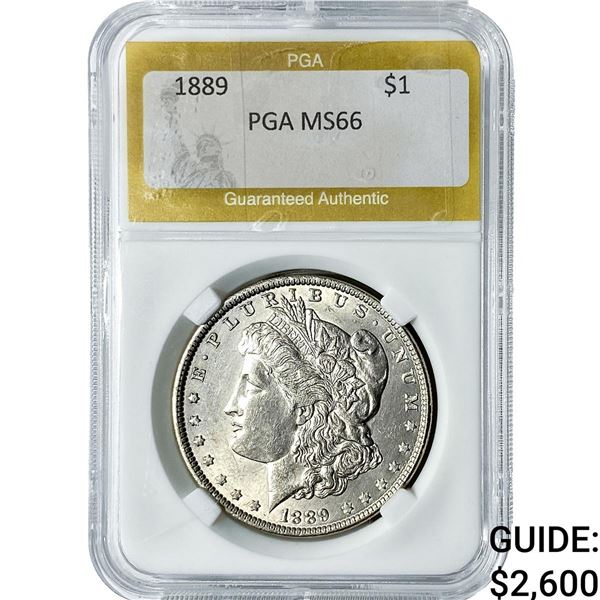 1889 Morgan Silver Dollar PGA MS66