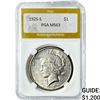 Image 1 : 1925-S Silver Peace Dollar PGA MS63
