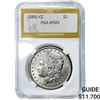 Image 1 : 1891-CC Morgan Silver Dollar PGA MS65