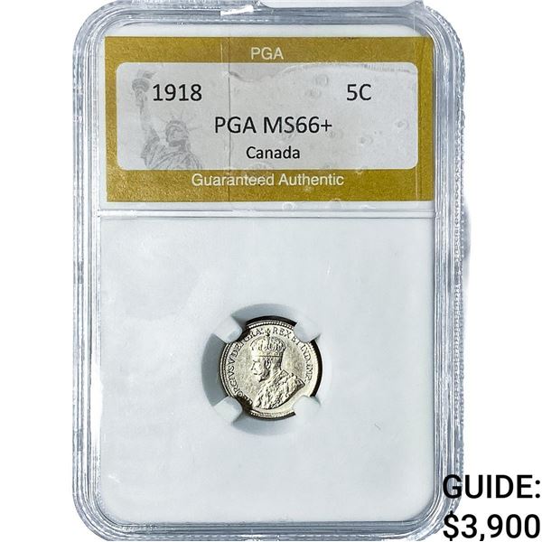 1918 5C Canada PGA MS66+