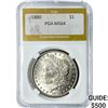 Image 1 : 1880 Morgan Silver Dollar PGA MS64