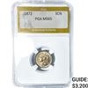 Image 1 : 1872 Nickel Three Cent PGA MS65