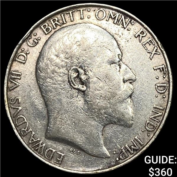 1904 Great Britain Silver 1 Florin
