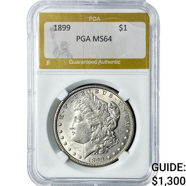 1899 Morgan Silver Dollar PGA MS64