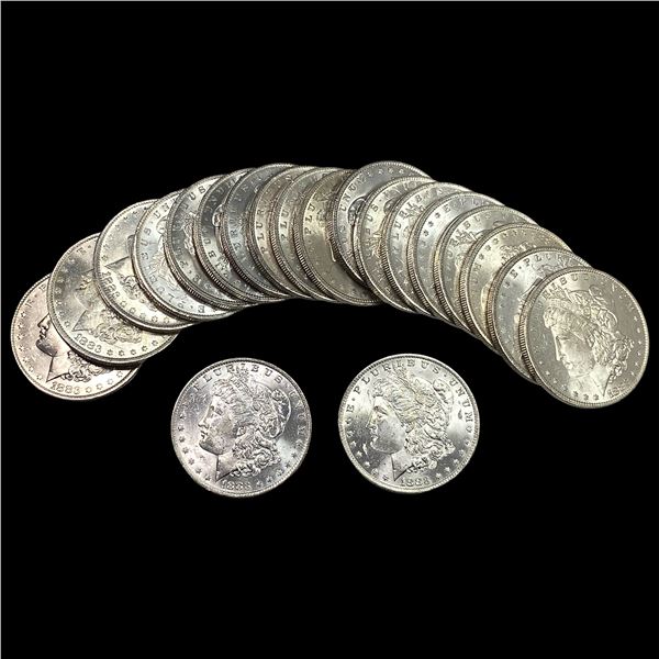 [20] 1883-O Morgan Silver Dollar Roll
