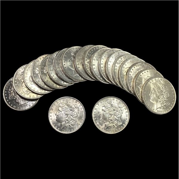 [20] 1883-O Morgan Silver Dollar Roll