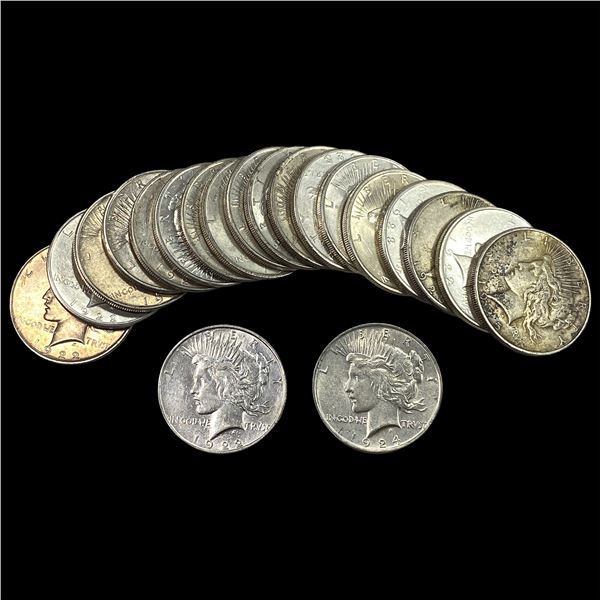 [20] 1922-1926 Silver Peace Dollar Roll