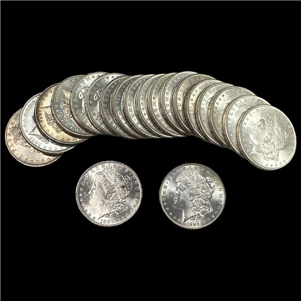 [20] 1884-O Morgan Silver Dollar Roll
