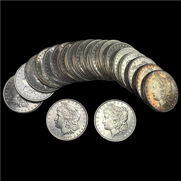 [20] 1888-1890 Morgan Silver Dollar Roll