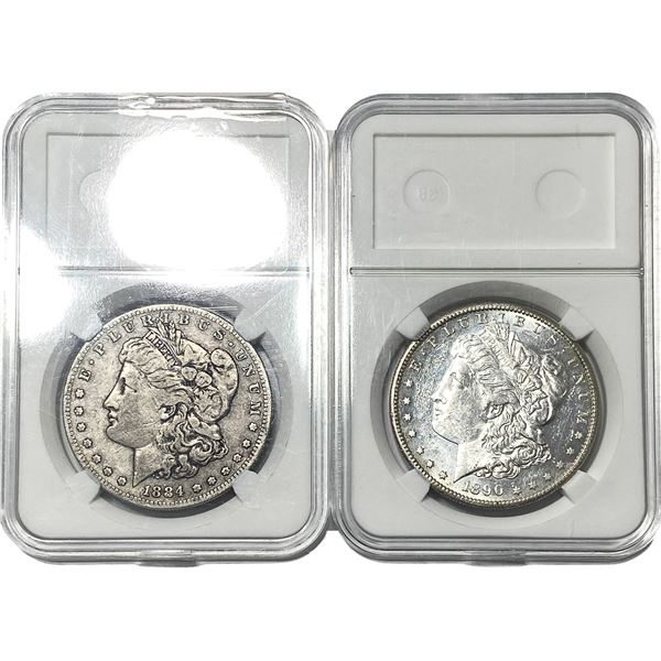 [2] 1884-1890 Morgan Silver Dollar